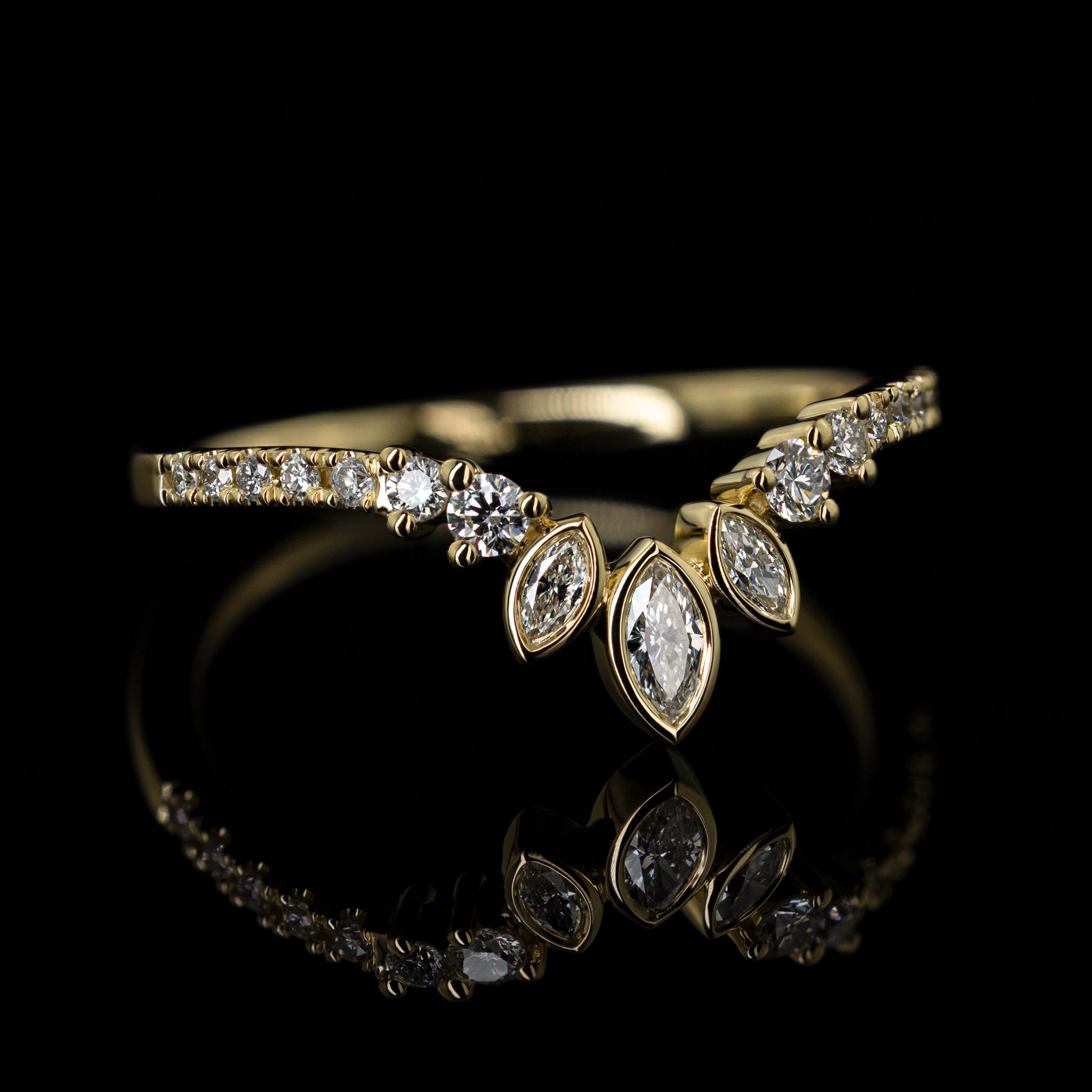 Goldzeit Ring, Modell "Diana"