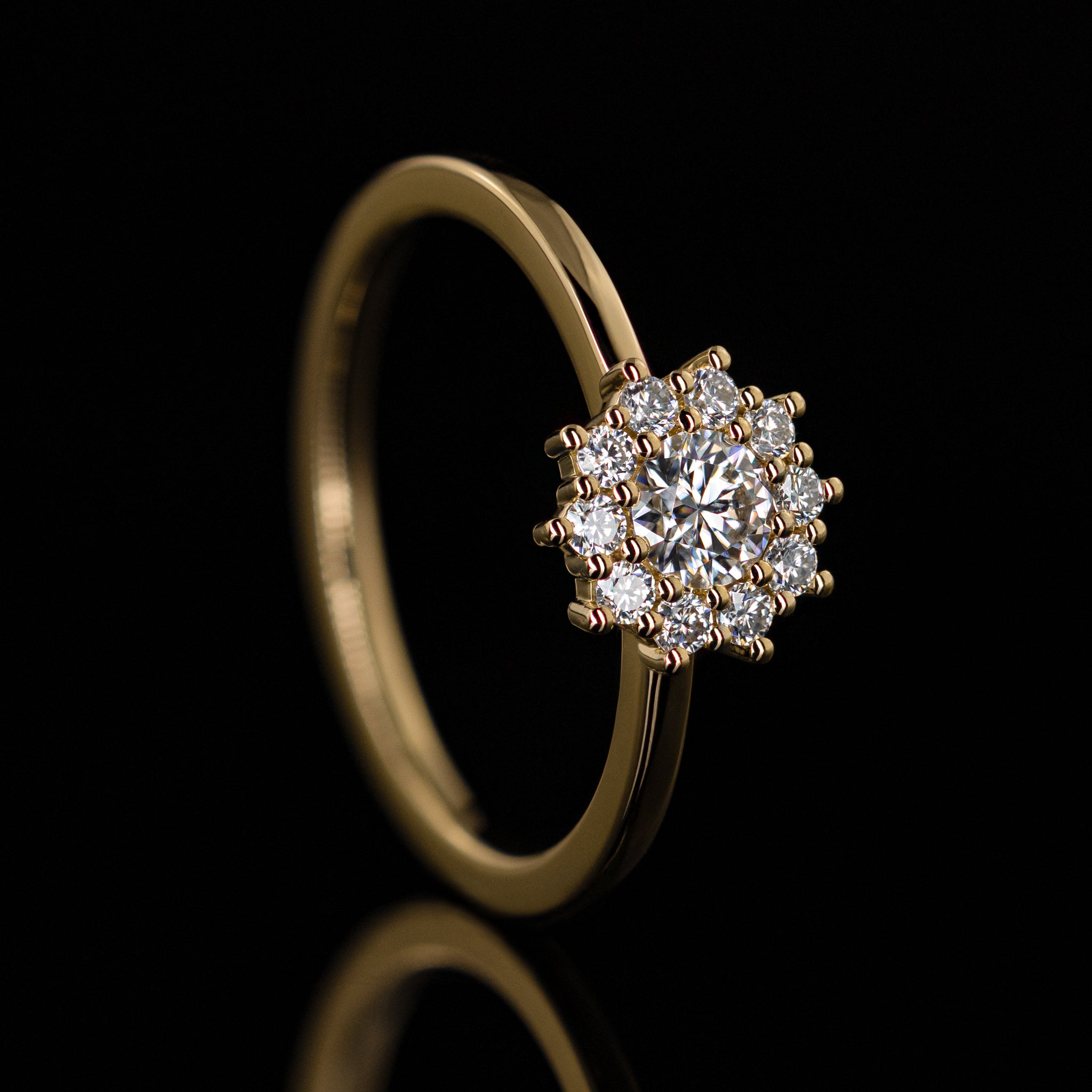 Goldzeit Ring, Modell "Fiora"