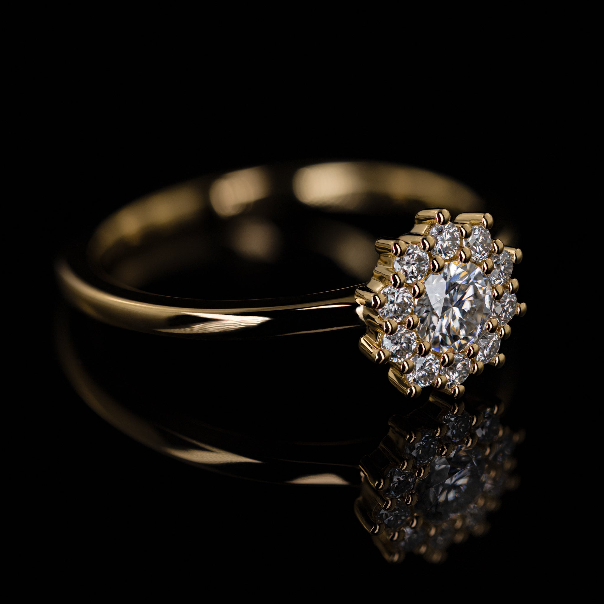 Goldzeit Ring, Modell "Fiora"