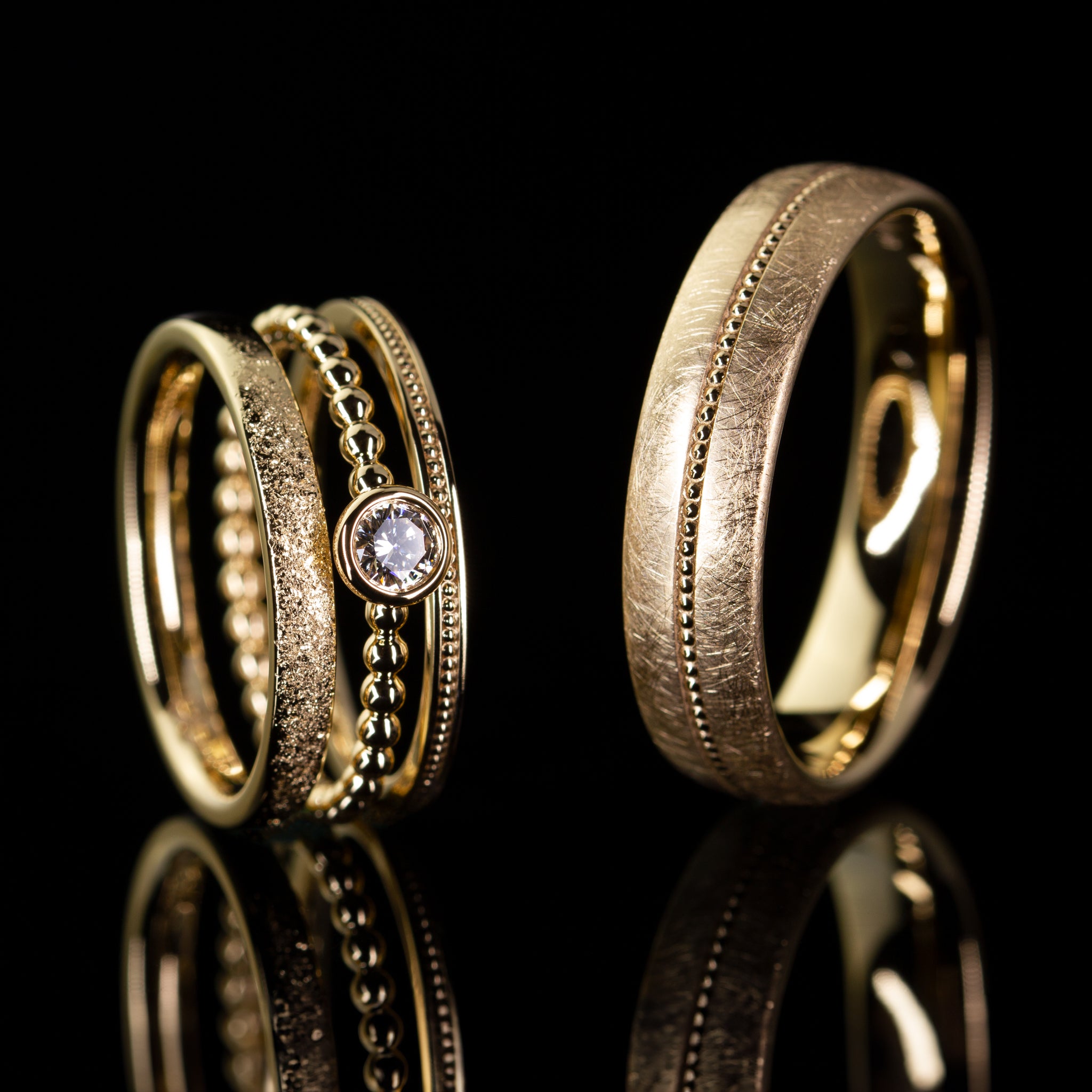 Goldzeit Ring, Modell "Lea"
