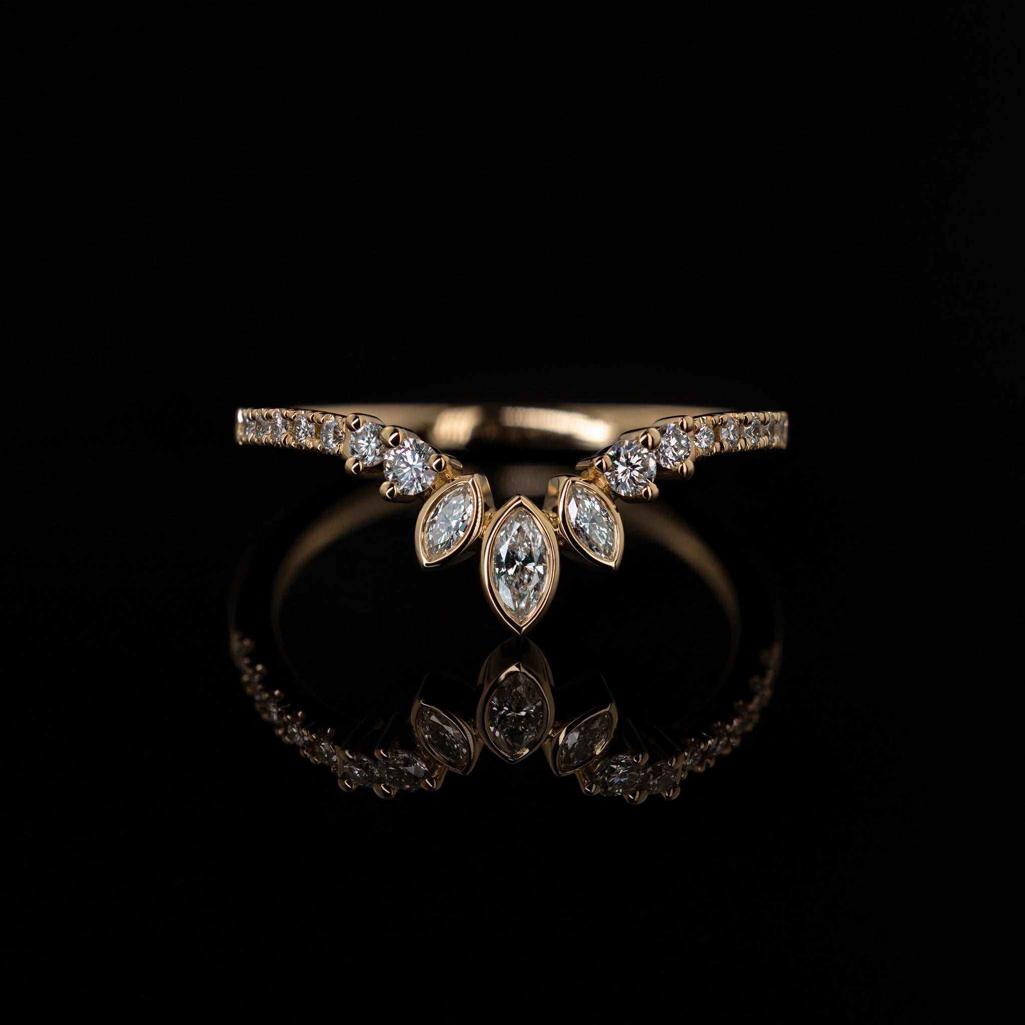 Goldzeit Ring, Modell "Diana"