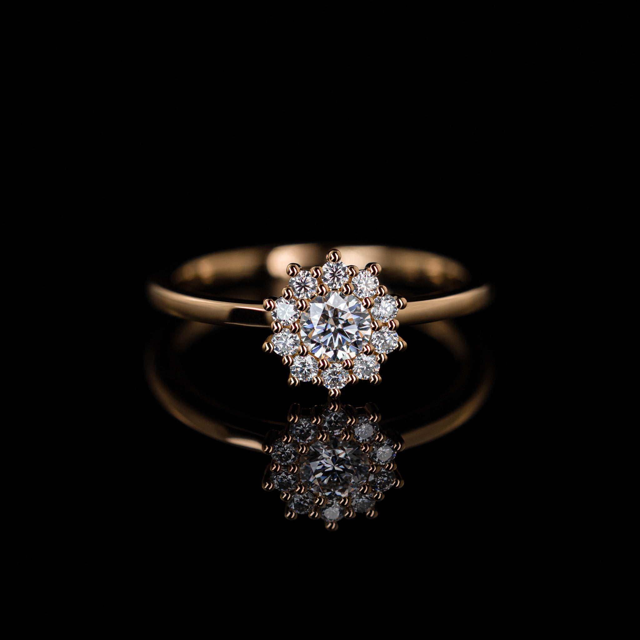 Goldzeit Ring, Modell "Fiora"