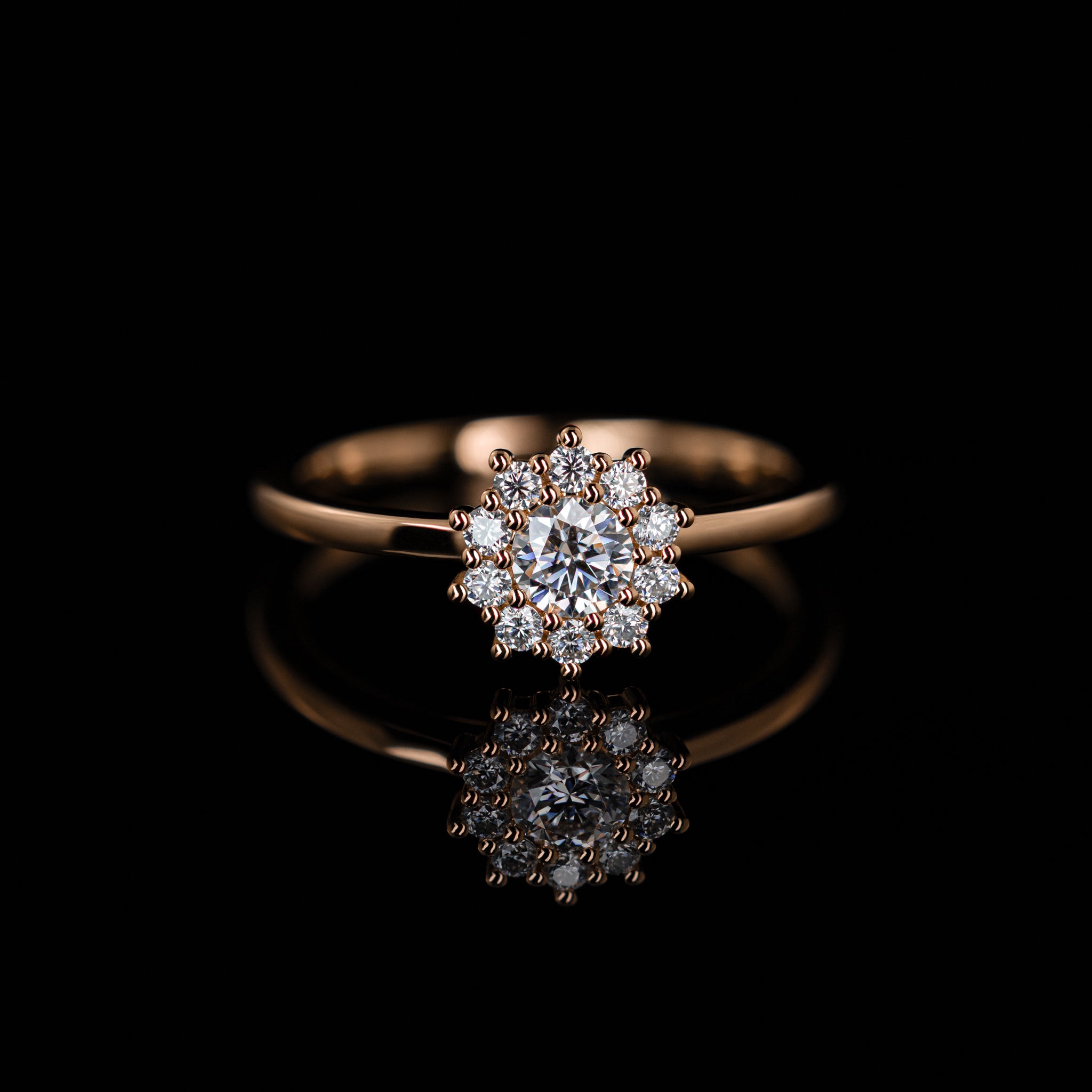 Goldzeit Ring, Modell "Fiora"