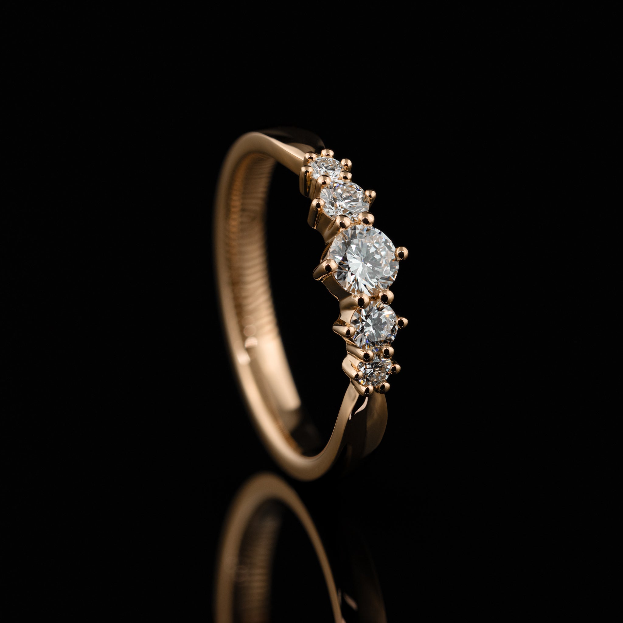 Gelbgold Ehering Verlobungsring Diamanten Hochzeit Nuernberg Goldzeit01 Rotgold