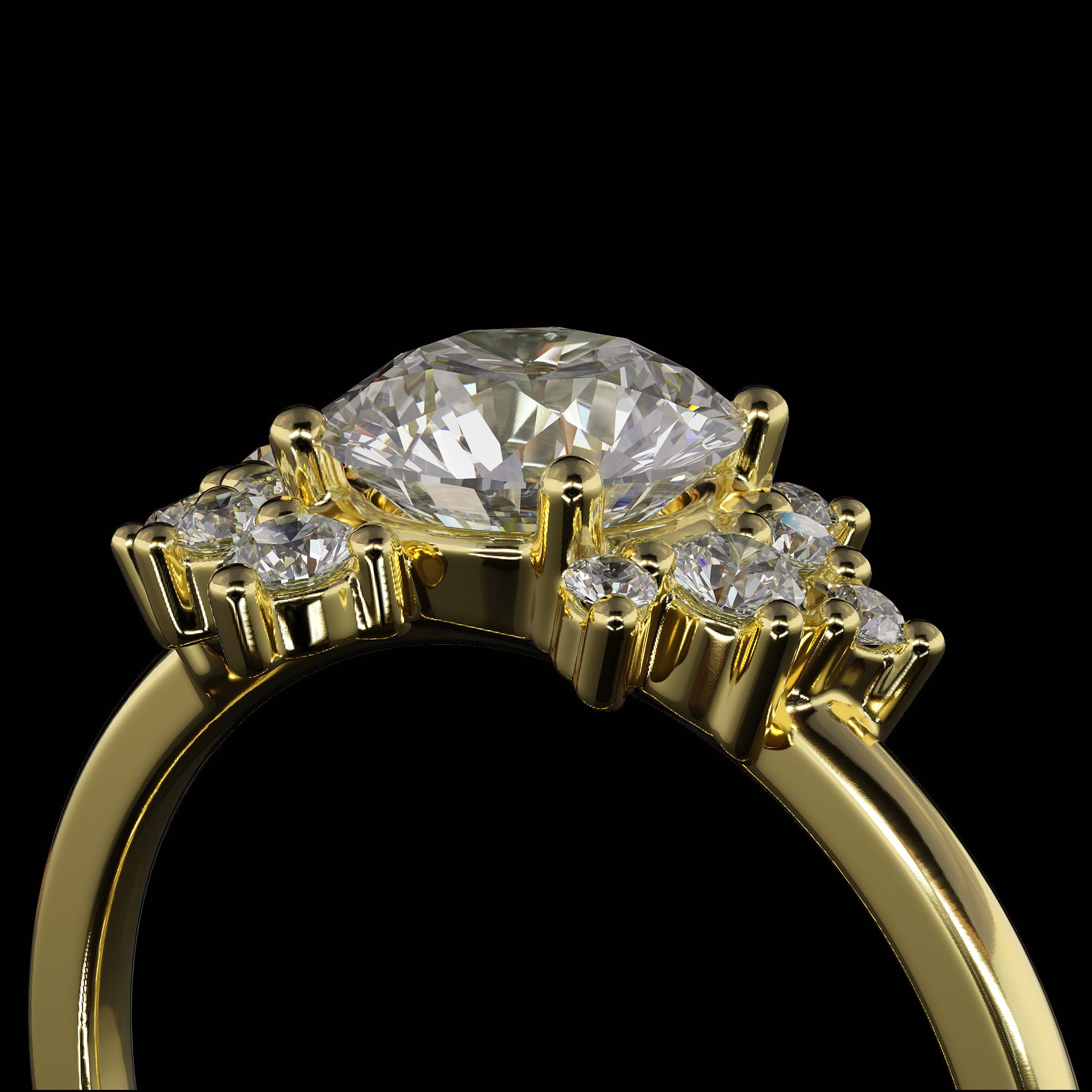 Goldzeit Ring Aurora