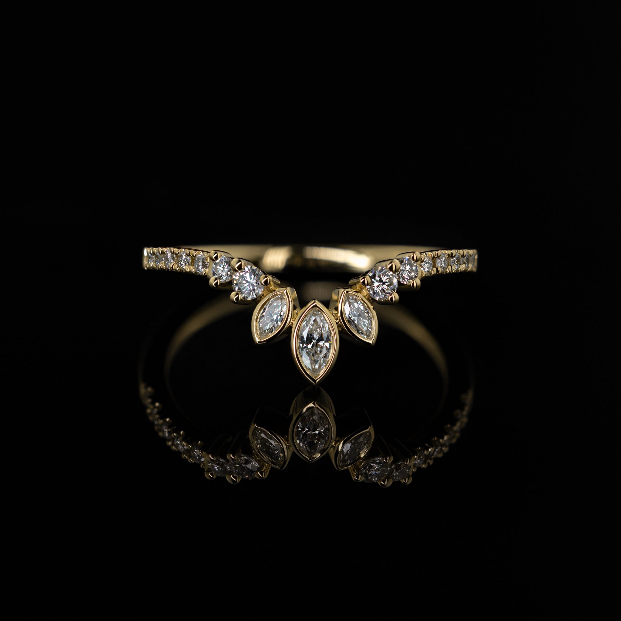 Goldzeit Ring, Modell "Diana"