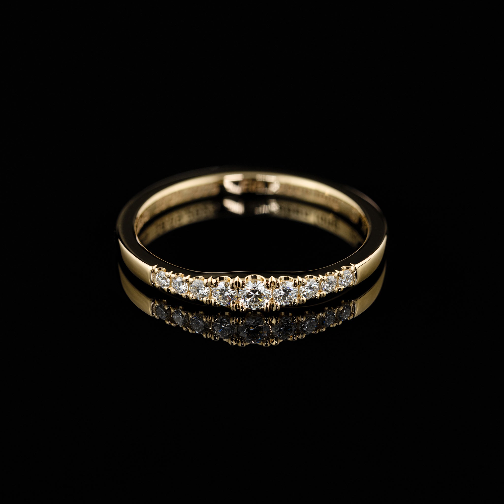 Goldzeit Ring, Modell "Viola"