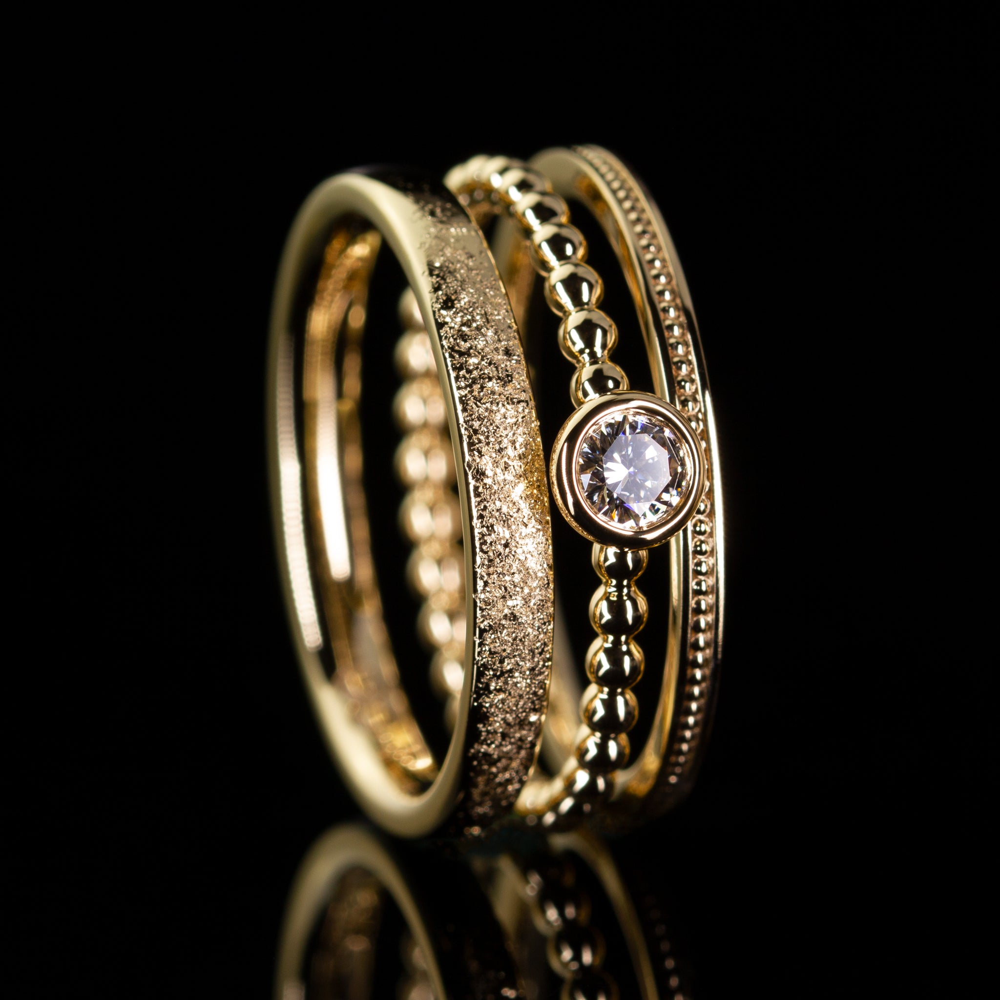 Goldzeit Ring, Modell "Sabrina"