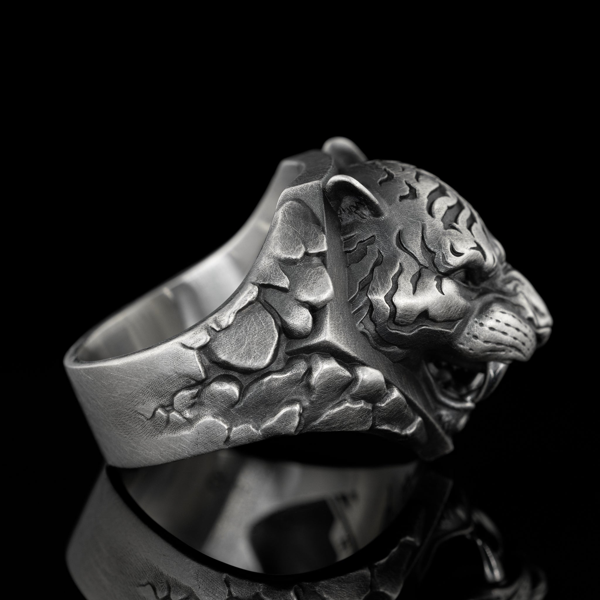 Goldzeit X Ice Tigers Fan-Ring LARGE 24/25