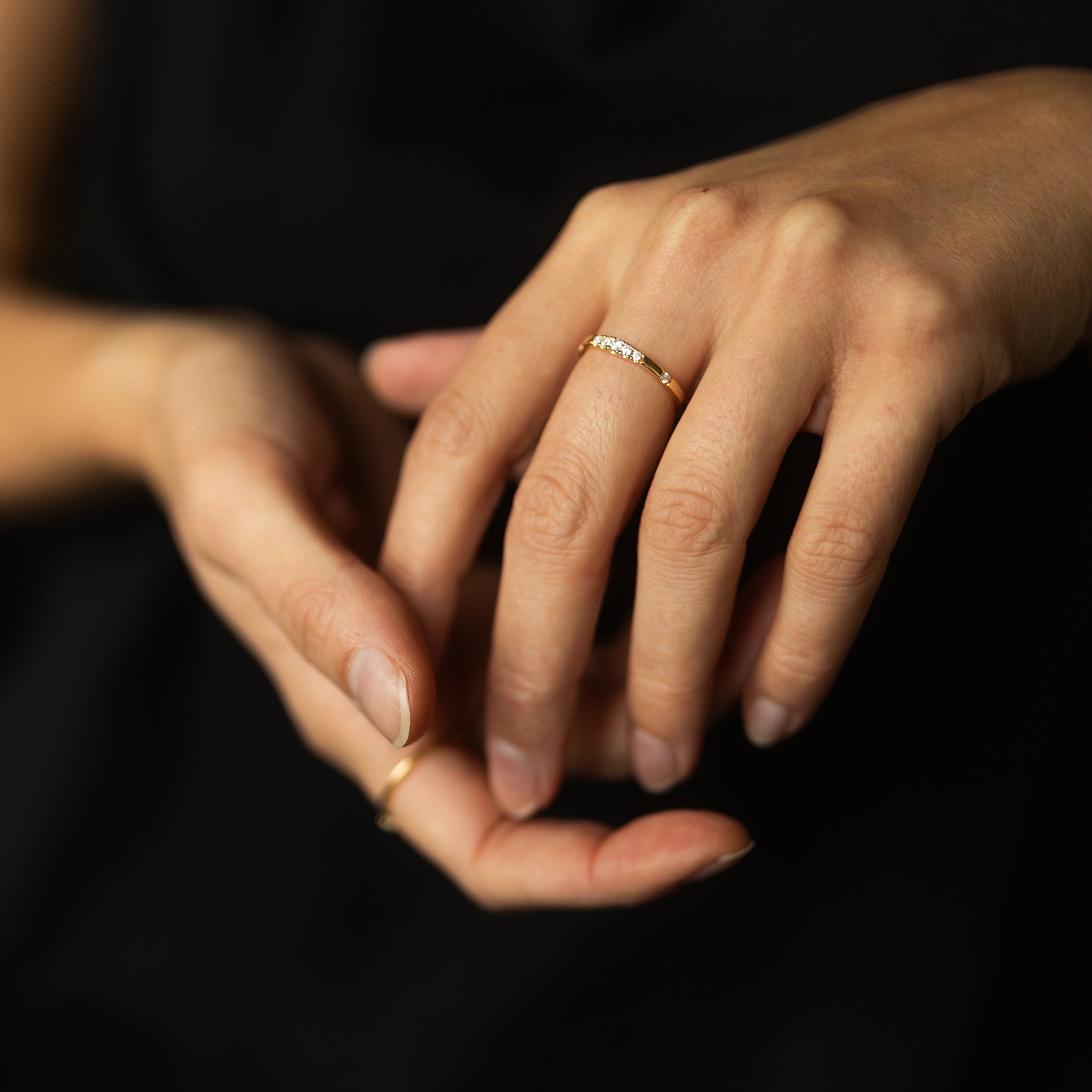 Goldzeit Ring, Modell "Rosalie"
