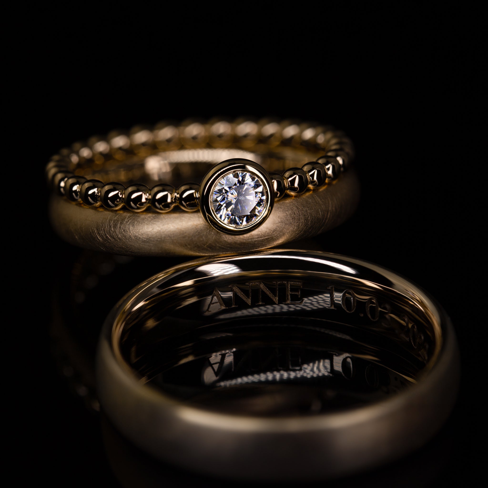 Goldzeit Ring, Modell "Sabrina"
